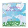 New Aunt Congratulations New Baby Card Two Elephants Cute Animals